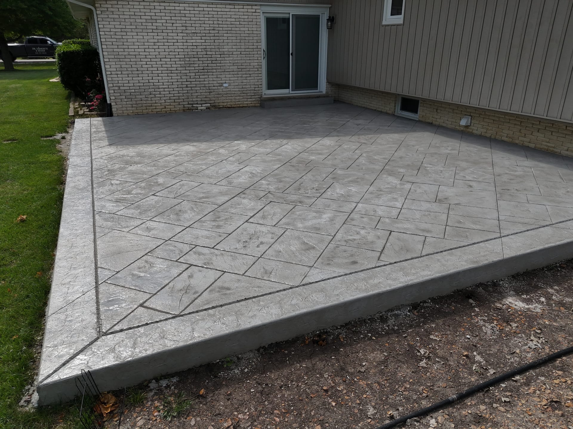 Popular stamped concrete patterns 2026 — ZBL Concrete